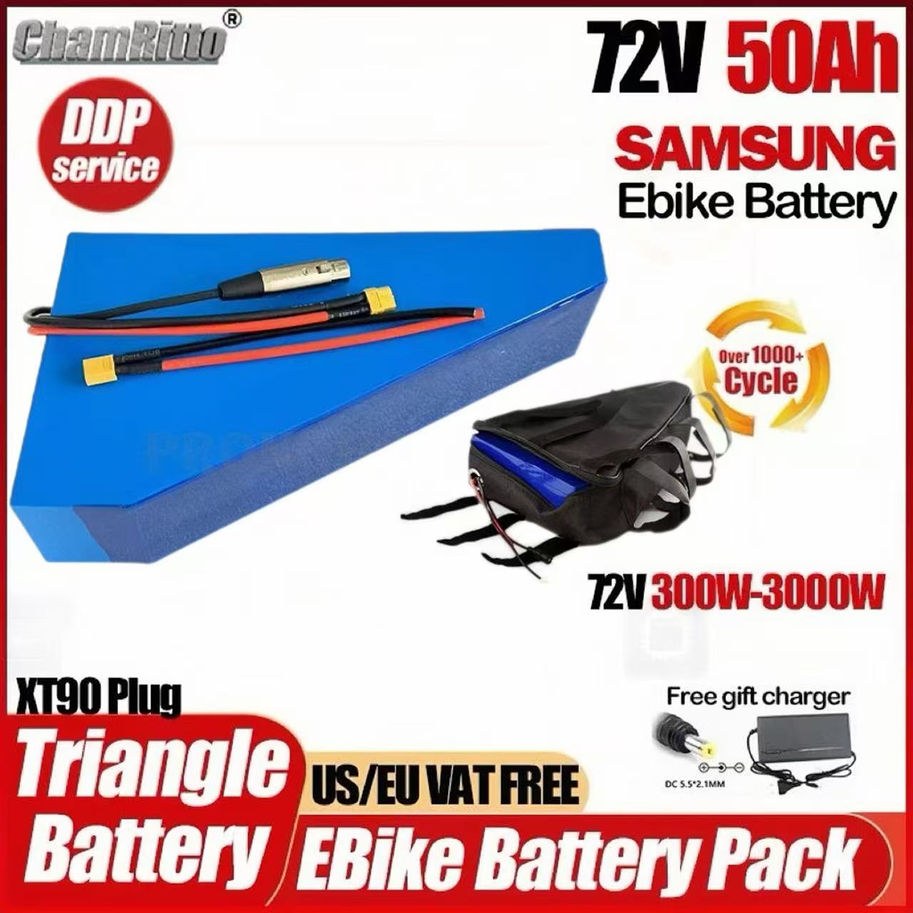 Ebike Conversion Kit 72V 3000W - Kit de conversion de vélo électrique