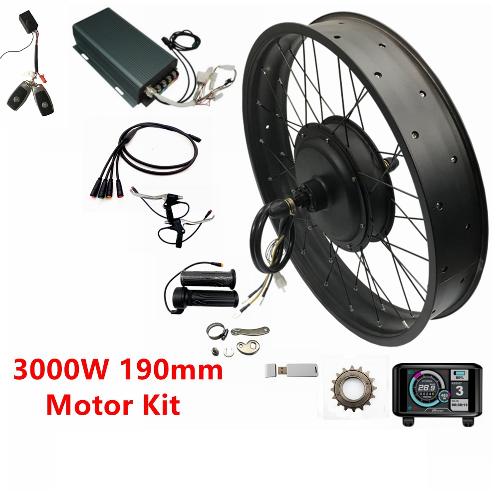Ebike Conversion Kit 72V 3000W - Kit de conversion de vélo électrique