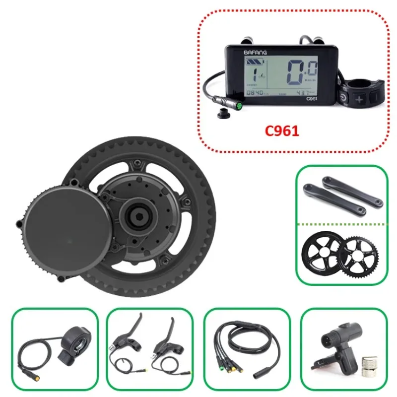 Kit moteur central G340 pour v - Mid Drive Motor Kit 52V 1000W avis et prix